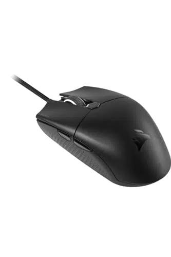 CORSAIR KATAR PRO XT Mouse da Gioco FPS Ultraleggero con Cavo - 18.000 DPI - Forma Simmetrica - Pulsanti Quickstrike - Compatibile con iCUE - Nero