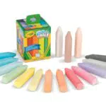 Crayola - Gessi Lavabili per Esterno, Giochi all'Aperto, 16 Colori Brillanti