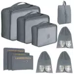 Organizzatori da Viaggio per Valigie Leggere - Set di Cubi di Imballaggio e Borse Organizer