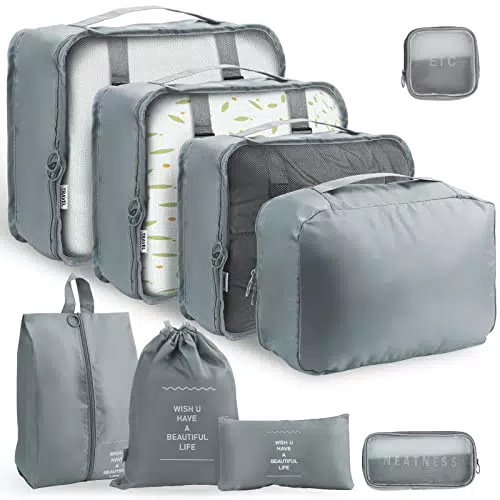 Organizzatori di Bagagli da Viaggio - Set di Cubi Organizer Leggeri