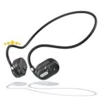 Cuffie Wireless a Conduzione Ossea Bluetooth 5.3 con Microfono - Nero