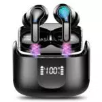 Cuffie Bluetooth Brand - Auricolari Bluetooth Driver Dinamico HiFi Stereo con Cancellazione Rumore IP7 Impermeabile