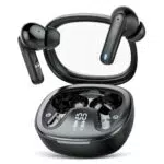 Cuffie Bluetooth Mini Auricolari 5.3 con Mic HD, 36 Ore Stereo Wireless IP7 Impermeabili con Display LED