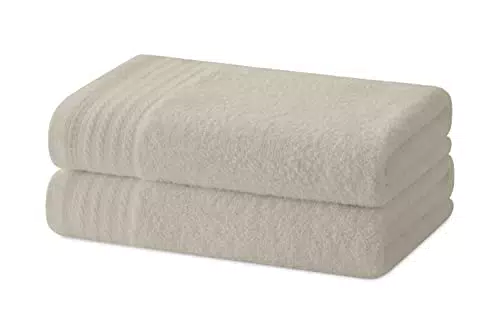 Degrees Home - Set di 2 asciugamani in cotone 100%