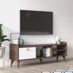 Mobile da Soggiorno Porta TV Dmora con Anta a Ribalta - Modello: Dmora Mobile