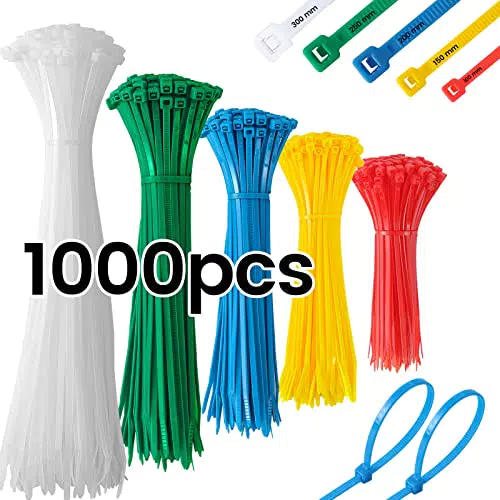 Fascette Plastica DUNSOO per Cavi Elettrici e Giardinaggio