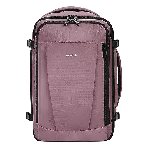 Zaino ECOHUB Ryanair da Viaggio con 13 Tasche - Bagaglio a Mano Ecologico in PET Riciclato