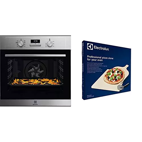 Forno Multifunzione AirFry Electrolux EOM3H00X con Funzione Pizza e Set Pizza con Pietra refrattaria.