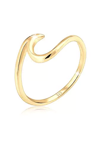Anello da Donna Elli in Argento 925 Placcato Oro