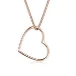 Elli Collana Ciondolo Cuore Argento Sterlino 925