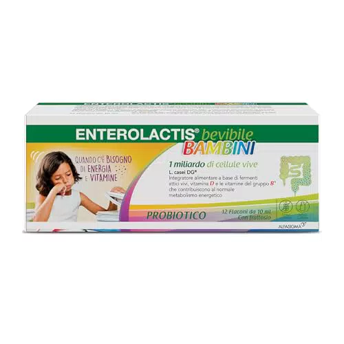 Enterolactis Bambini Integratore Fermenti Lattici Vivi Lampone
