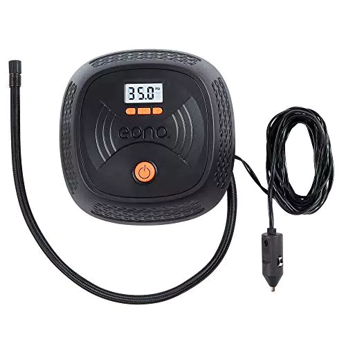 Eono Essentials Pompa Digitale Preimpostata per Pneumatici.