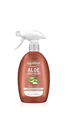 Equilibra Solari Acqua Solare Aloe con Attivatore di Abbronzatura 500 ml