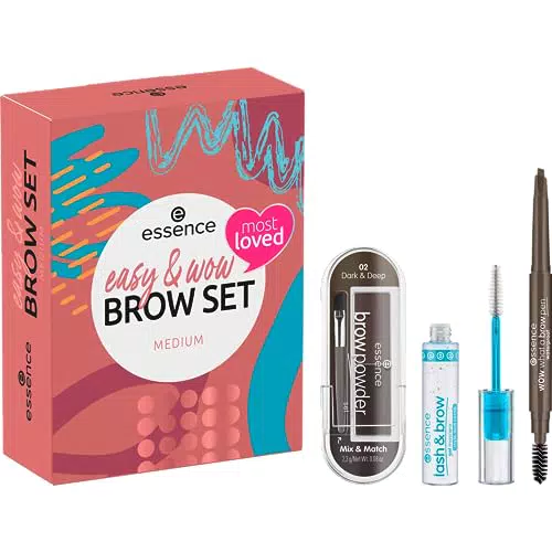 Essence Cosmetics Set Sopracciglia Vegano - Trucco Donna