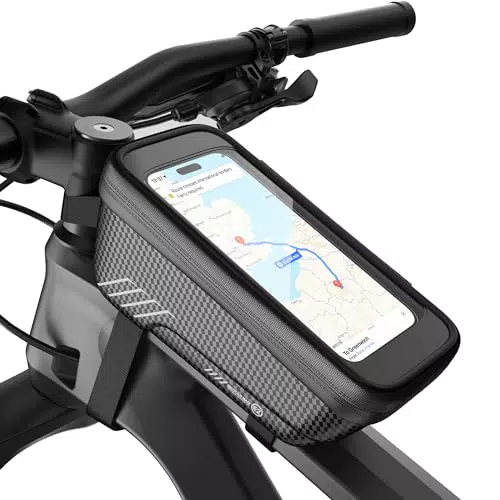 Borsa da Manubrio per Bici Estralia Impermeabile con Portacellulare e Schermo TPU