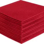 FabricLA Fogli di feltro acrilico pretagliati per artigianato - Quadrati morbidi 15x15 cm