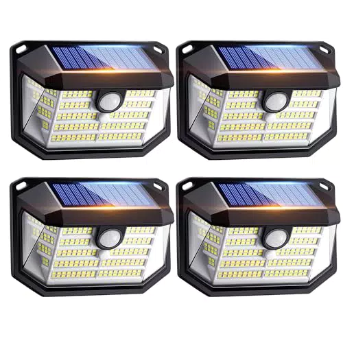 Faretto Led da Esterno Solare 230 LED - 3 Modalità - Super Luminoso - IP65
