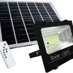 Faro LED 200W con Pannello Solare e Telecomando