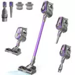 FixtFixer Aspirapolvere Senza Fili Potente con Batteria Rimovibile