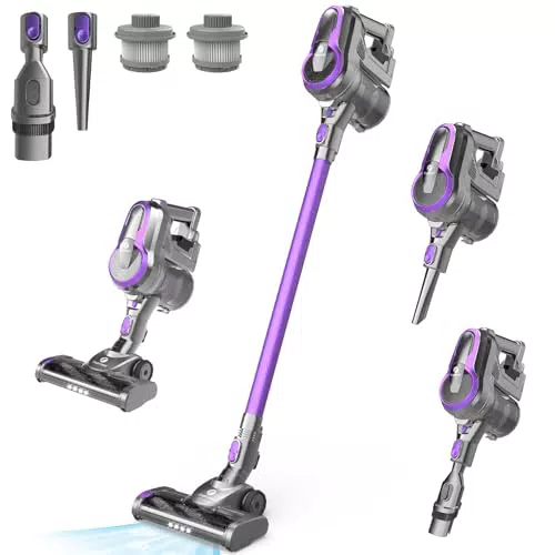 FixtFixer Aspirapolvere Senza Fili Potente con Batteria Rimovibile