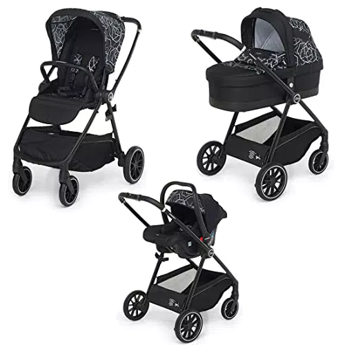 Foppapedretti Trio Divo: Sistema Modulare per Bambini, Navicella Passeggino e Seggiolino Auto conformi ECE R44