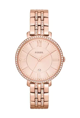 Fossil Orologio Jacqueline da Donna con Movimento al Quarzo e Cassa in Acciaio Inossidabile - ES3546
