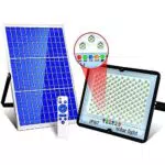 FREMON Faro LED Esterno con Pannello Solare e Telecomando