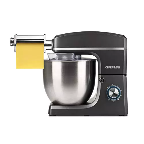 G3 Ferrari Impastatrice Planetaria con Tirapasta Pastaio 1500 W, 10 Litri, Acciaio Inossidabile