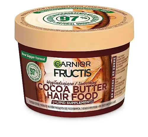 Garnier Fructis Hair Food Cocoa Butter Maschera per capelli crespi