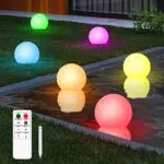 Lampade Solari da Esterno Impermeabili per Piscina - Luci Solari da Giardino e Pavimento