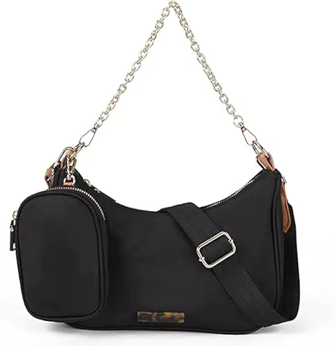 Marsupio da donna in pelle con cintura rimovibile - GLITZALL