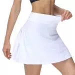 Club Basic Skirts - Gonna da Tennis Donna Elastica Traspirante con Tasca Laterale