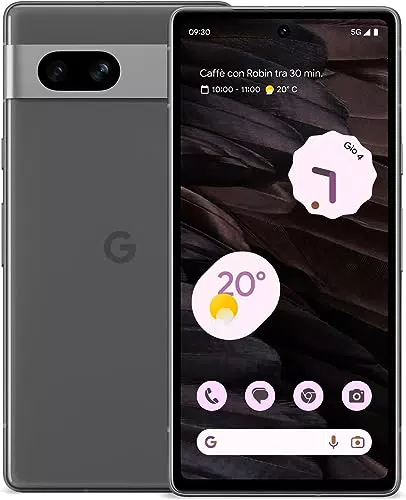 Google Pixel 7a - Smartphone 5G Android Sbloccato con Grandangolo e Batteria a Lunga Durata