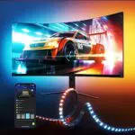 Govee Striscia LED Gaming G1 Retroilluminazione RGBIC WiFi per Monitor