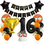 Banner Happy Birthday Pallacanestro per Festa 16° Compleanno
