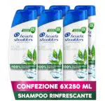 Shampoo Antiforfora Head & Shoulders Tea Tree Rinfrescante, Protezione dalla Forfora, per Tutti i Tipi di Capelli