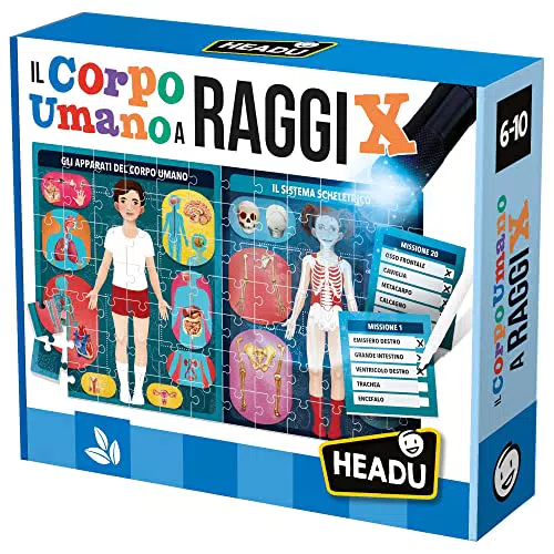 Headu Il Corpo Umano A Raggi X - Gioco Educativo Per Bambini 6-10 Anni
