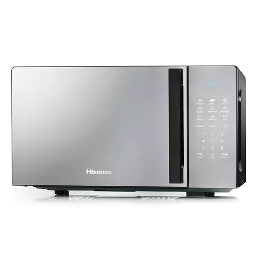 Hisense Microonde 20L con Grill Tubolare e 9 Funzioni
