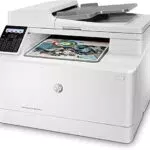Stampante Multifunzione HP Color LaserJet Pro M183fw - Stampa Fronte/Retro, USB, Wi-Fi, Ethernet, ADF, Fax