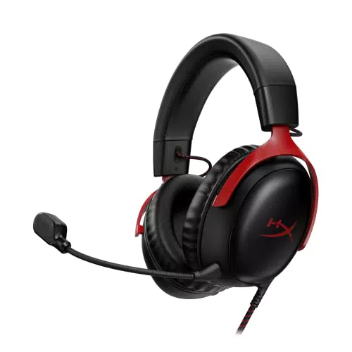 HyperX Cloud III Cuffie da Gaming Cablate con Controlli Audio Integrati