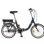 i-Bike Bicicletta Elettrica Pieghevole a Pedalata Assistita Unisex Adulto
