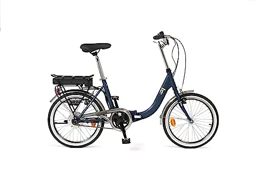 i-Bike Bicicletta Elettrica Pieghevole a Pedalata Assistita Unisex Adulto