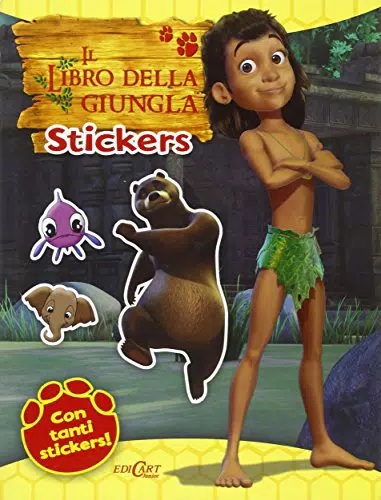 Stickers Il Libro della Giungla Edizione Illustrata - Vol. 2