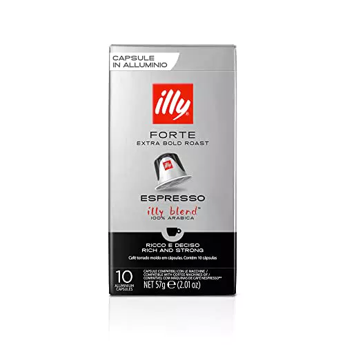 Illy Caffè Tostato Forte in Capsule Compatibili - Confezioni da 100 capsule