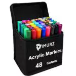 Pennarelli acrilici IMURZ 48 colori per Lettering e Pittura