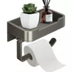 Portarotolo Carta Igienica Adesivo in Acciaio Inox da Muro - JB HOMEART