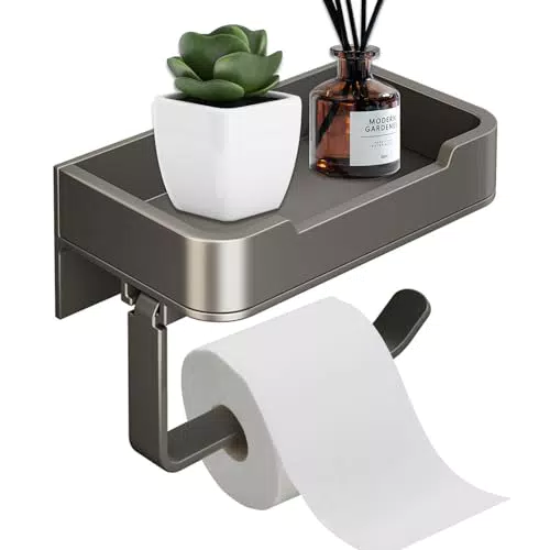 Portarotolo Carta Igienica Adesivo in Acciaio Inox da Muro - JB HOMEART