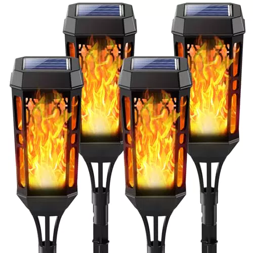 Joltix Lampade Solari da Giardino con 12 LED - Luci Solari Esterno IP65 Impermeabile