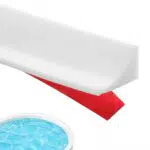 Barriera Doccia Autoadesiva in Silicone per Cucina e Bagno - Marca: Jortmrd