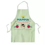 Grembiule alla Mamma Migliore del Mondo - Idea Regalo Festa della Mamma